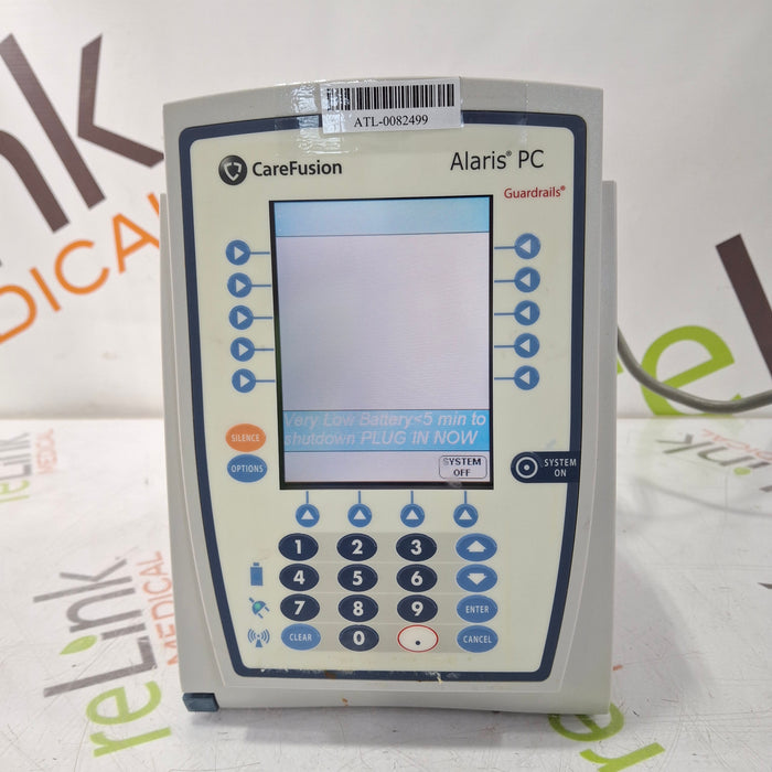 CareFusion Alaris 8015 Small Screen POC Infusion Pump