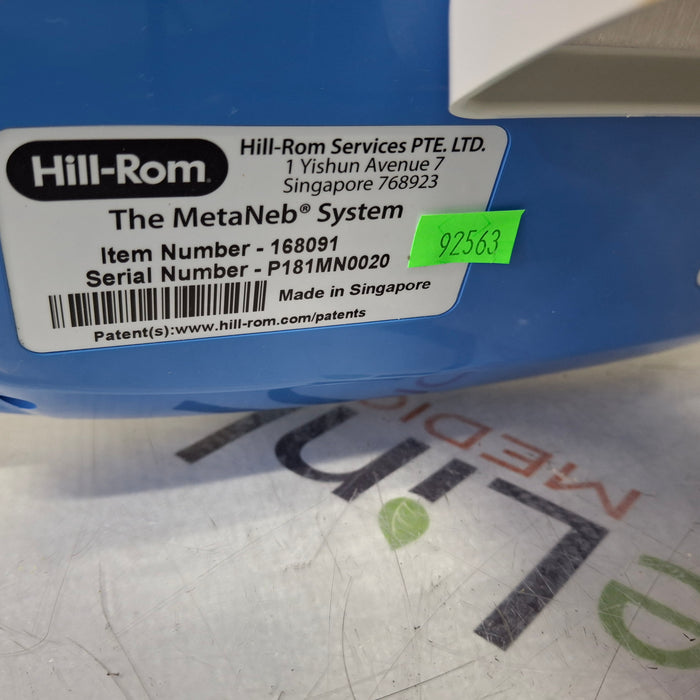 Hill-Rom MetaNeb Lung Therapy System