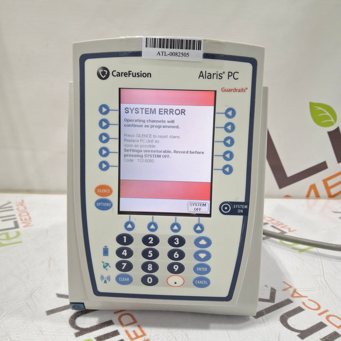 CareFusion Alaris 8015 Small Screen POC Infusion Pump