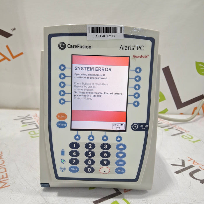 CareFusion Alaris 8015 Small Screen POC Infusion Pump