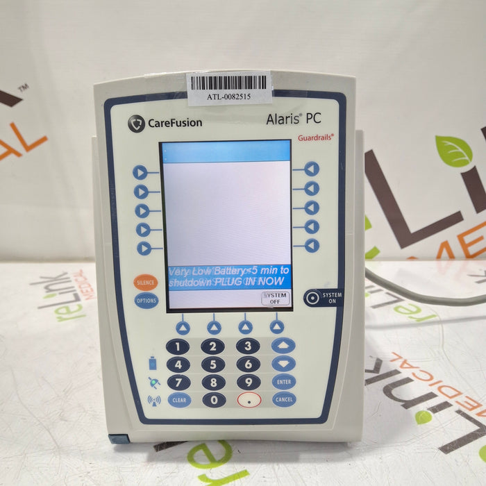 CareFusion Alaris 8015 Small Screen POC Infusion Pump