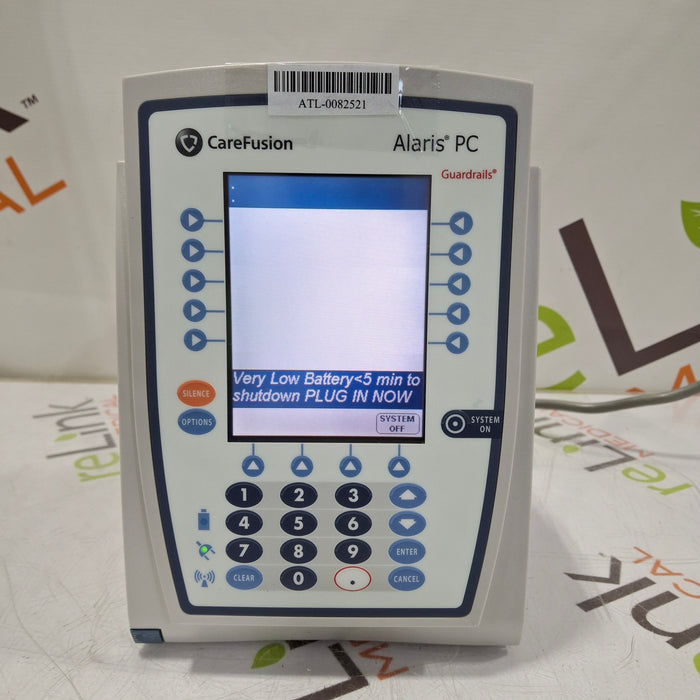 CareFusion Alaris 8015 Small Screen POC Infusion Pump