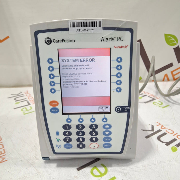 CareFusion Alaris 8015 Small Screen POC Infusion Pump