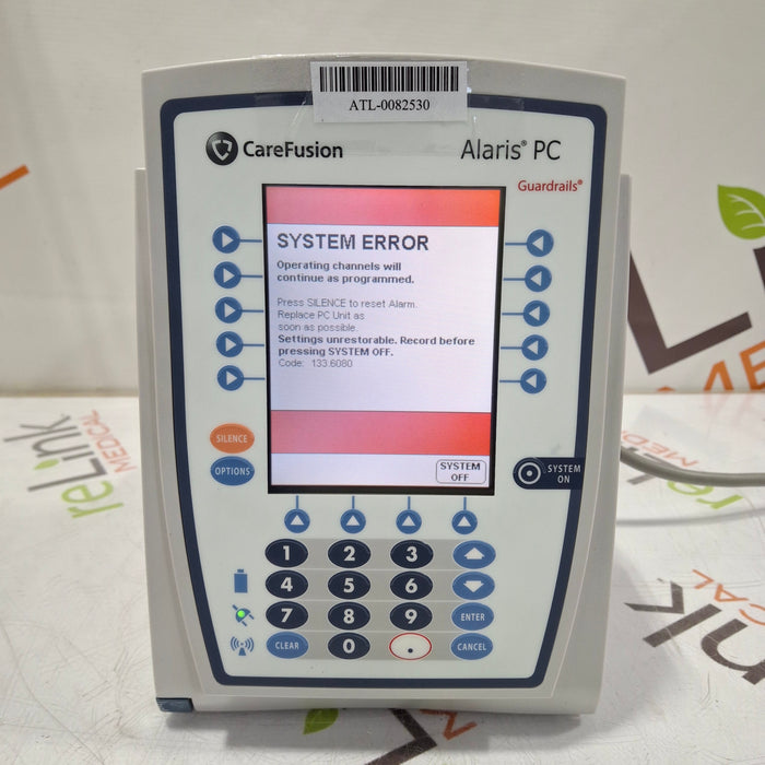 CareFusion Alaris 8015 Small Screen POC Infusion Pump