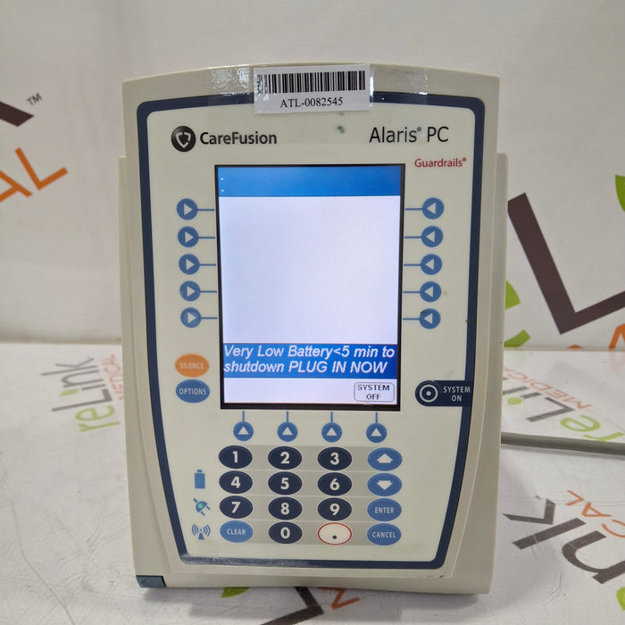 CareFusion Alaris 8015 Small Screen POC Infusion Pump