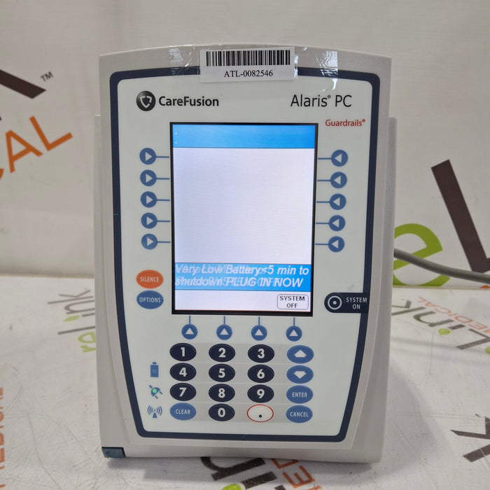 CareFusion Alaris 8015 Small Screen POC Infusion Pump