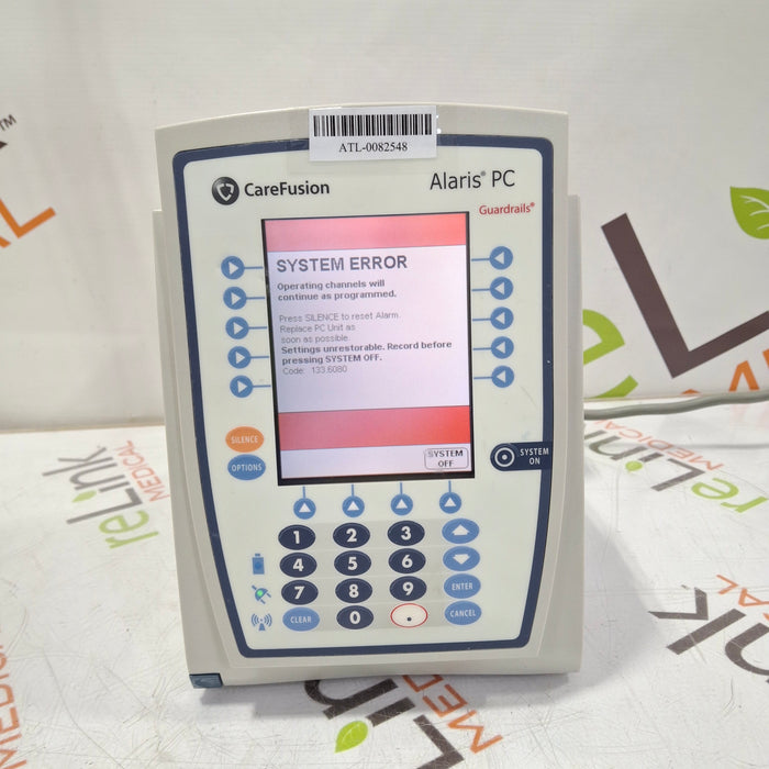 CareFusion Alaris 8015 Small Screen POC Infusion Pump