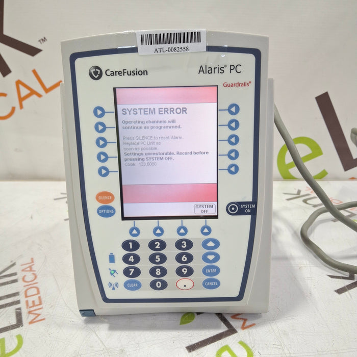 CareFusion Alaris 8015 Small Screen POC Infusion Pump