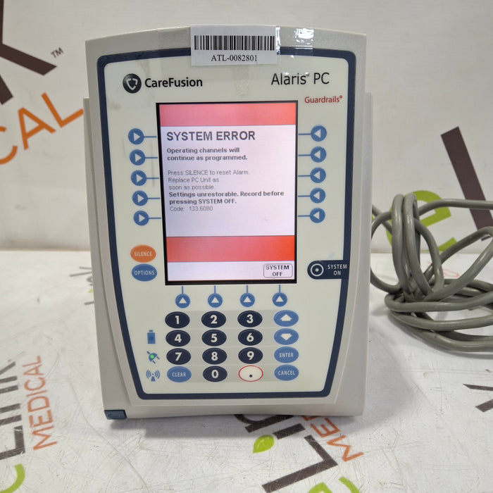 CareFusion Alaris 8015 Small Screen POC Infusion Pump