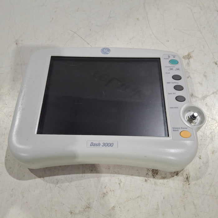 GE Healthcare DASH 3000 Display Screen