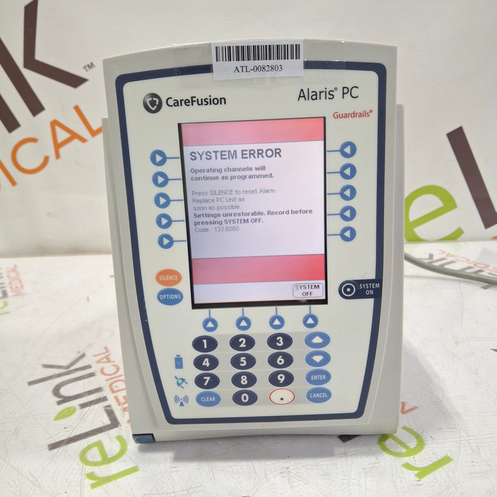 CareFusion Alaris 8015 Small Screen POC Infusion Pump