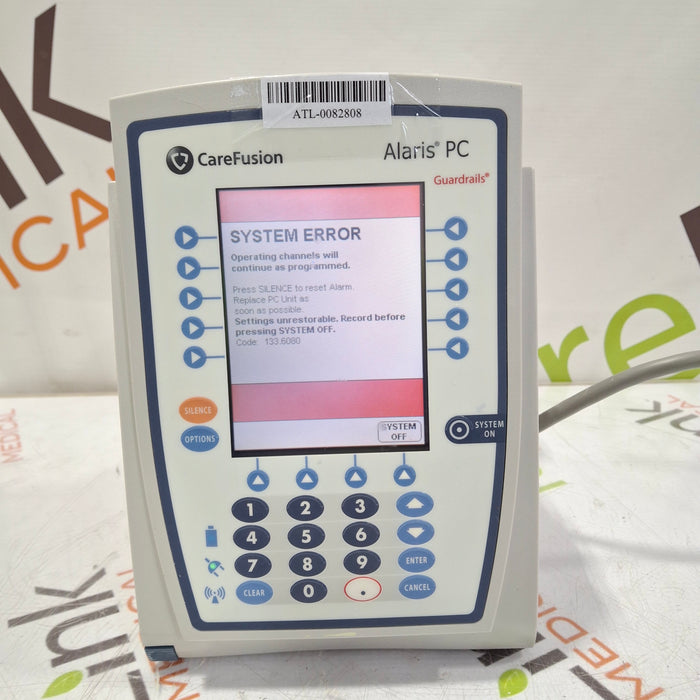 CareFusion Alaris 8015 Small Screen POC Infusion Pump