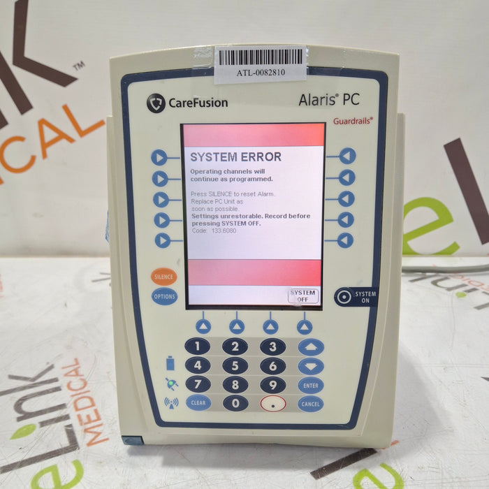 CareFusion Alaris 8015 Small Screen POC Infusion Pump