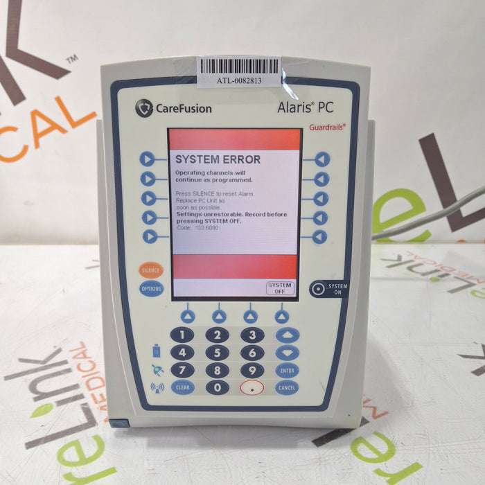 CareFusion Alaris 8015 Small Screen POC Infusion Pump