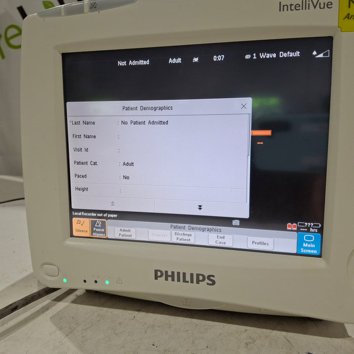 Philips IntelliVue MP30 - Anesthesia Patient Monitor