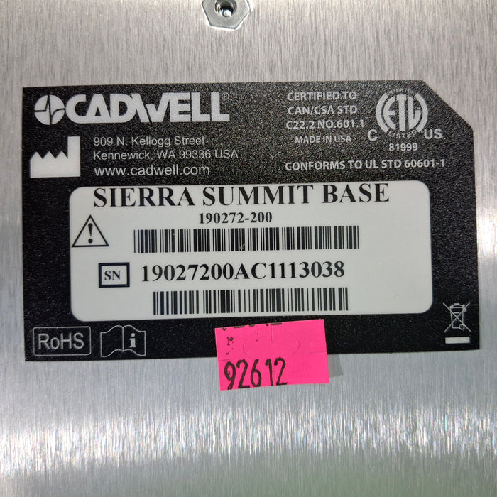 Cadwell Laboratories Inc. Sierra Summit EMG System