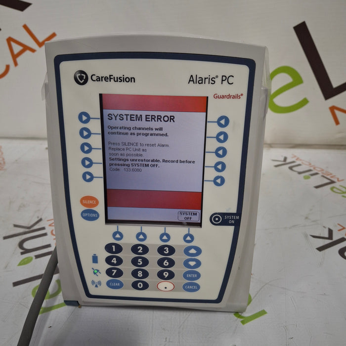 CareFusion Alaris 8015 Small Screen POC Infusion Pump