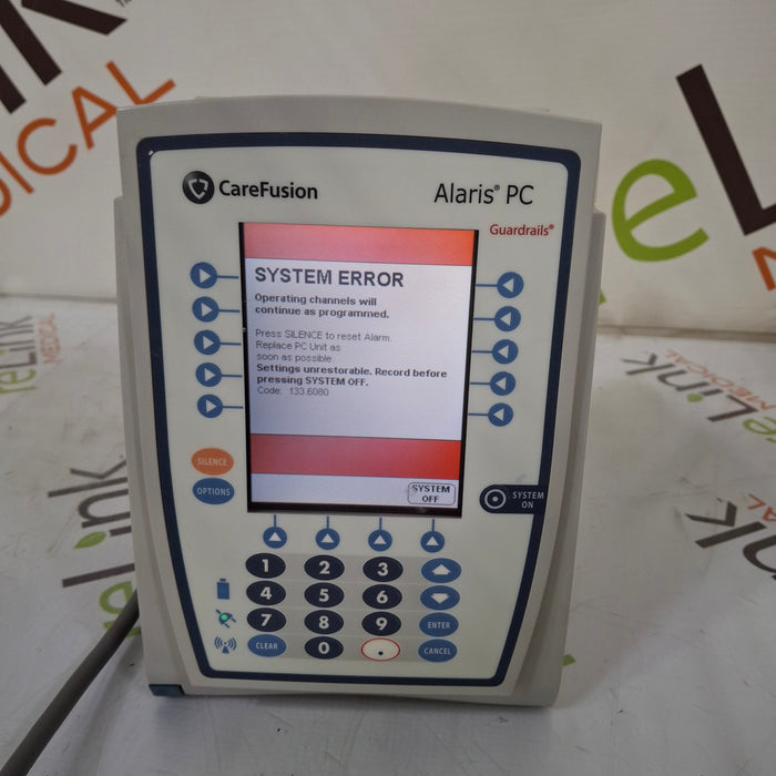 CareFusion Alaris 8015 Small Screen POC Infusion Pump