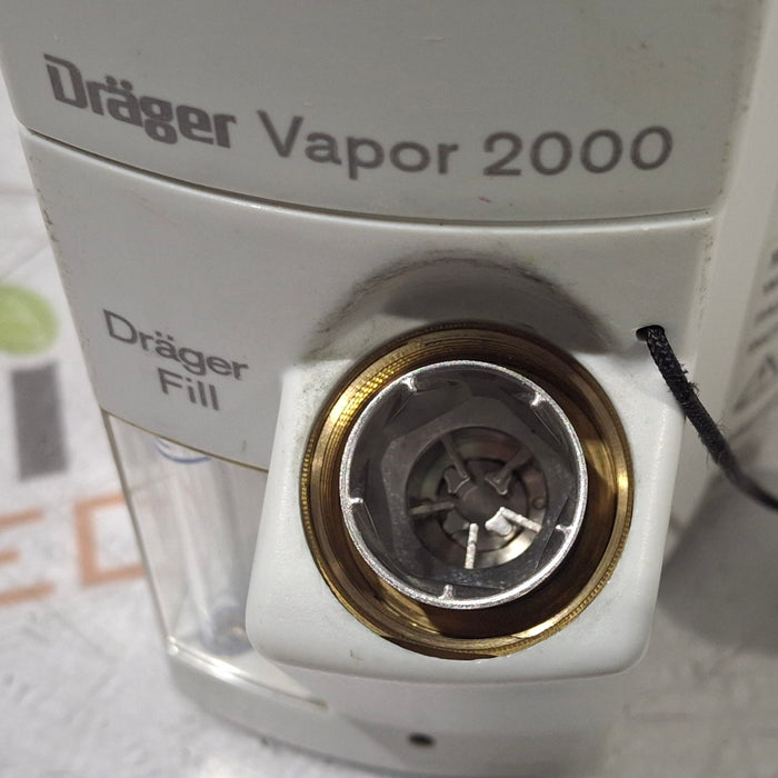 Draeger Medical Vapor 2000 Sevoflurane Vaporizer