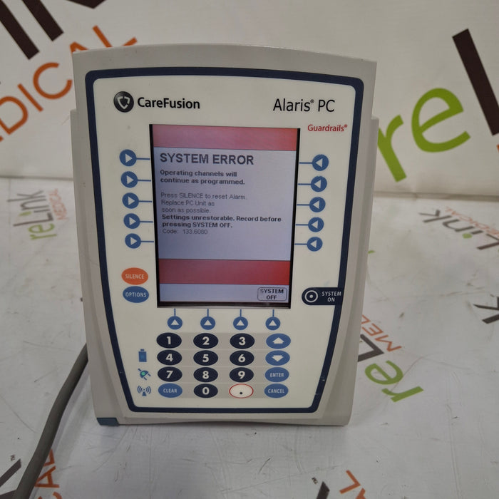 CareFusion Alaris 8015 Small Screen POC Infusion Pump