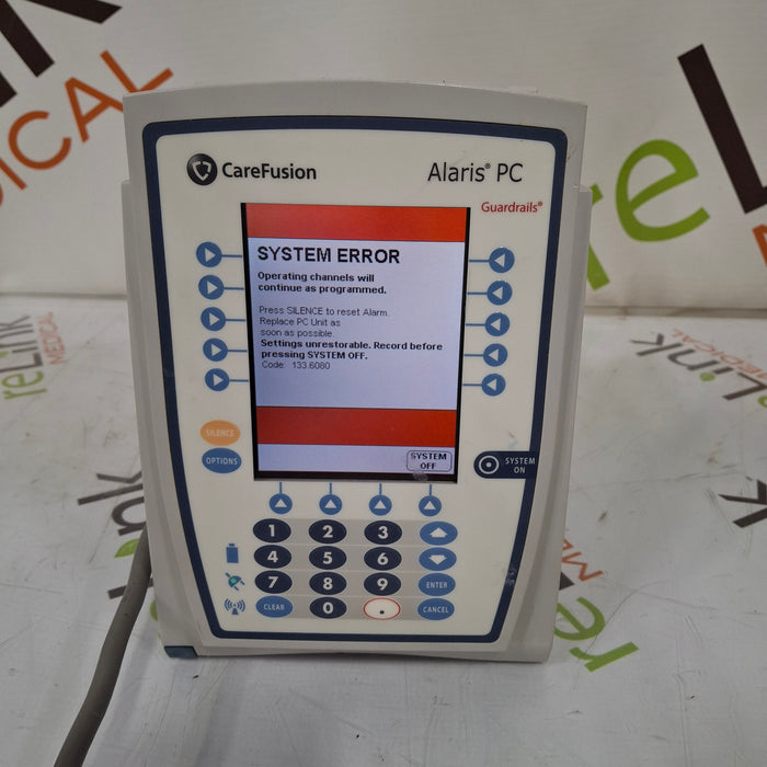 CareFusion Alaris 8015 Small Screen POC Infusion Pump