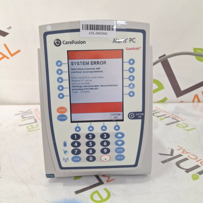 CareFusion Alaris 8015 Small Screen POC Infusion Pump