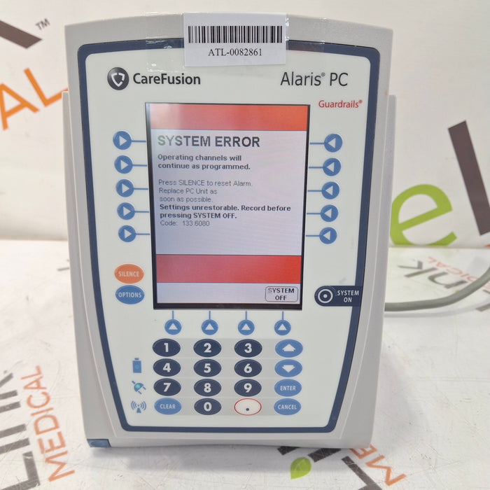 CareFusion Alaris 8015 Small Screen POC Infusion Pump