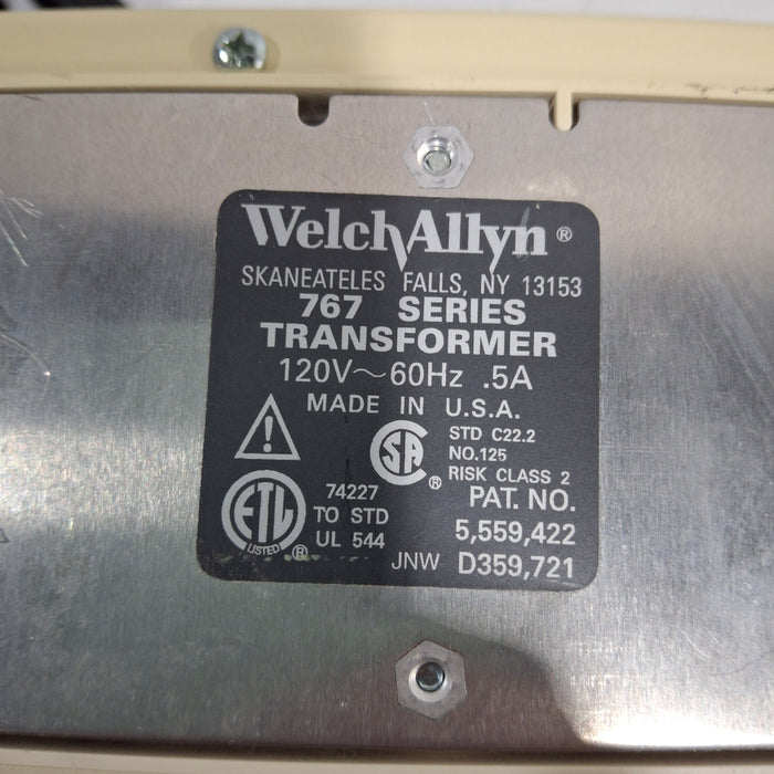 Welch Allyn 767 Series Transformer without Heads