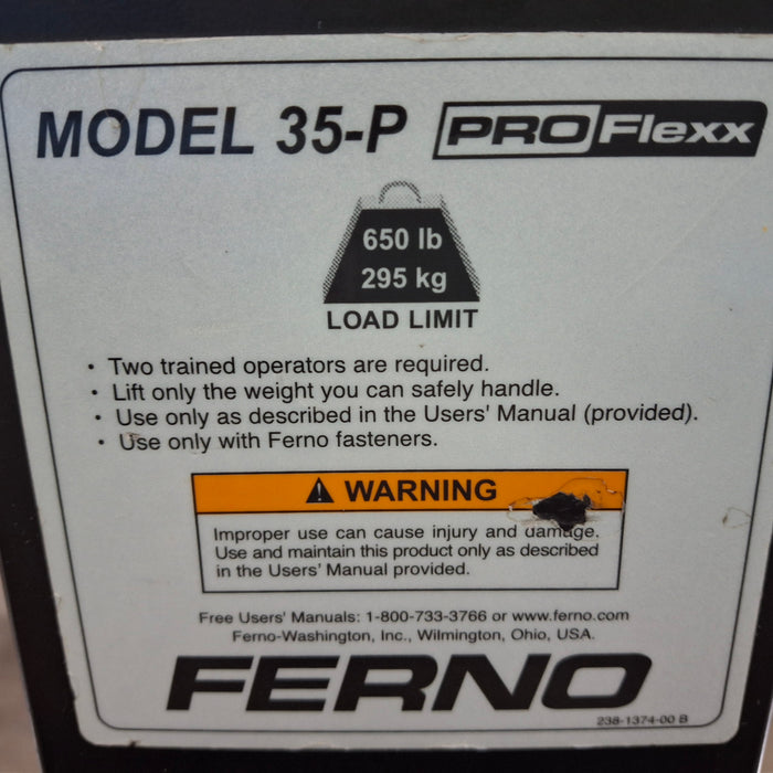 Ferno PROFlexx 35-P EMS Bariatric Stretcher