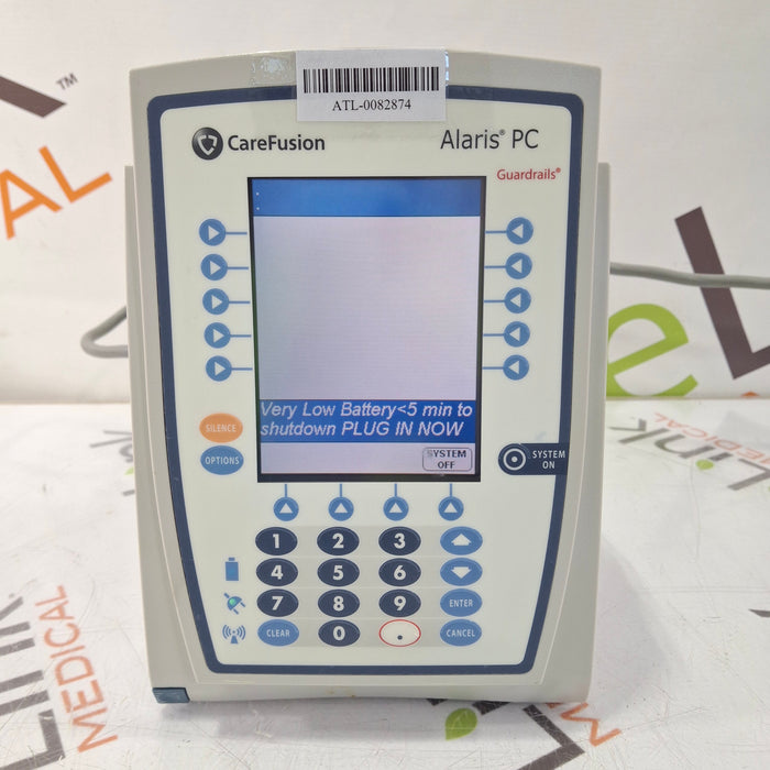 CareFusion Alaris 8015 Small Screen POC Infusion Pump