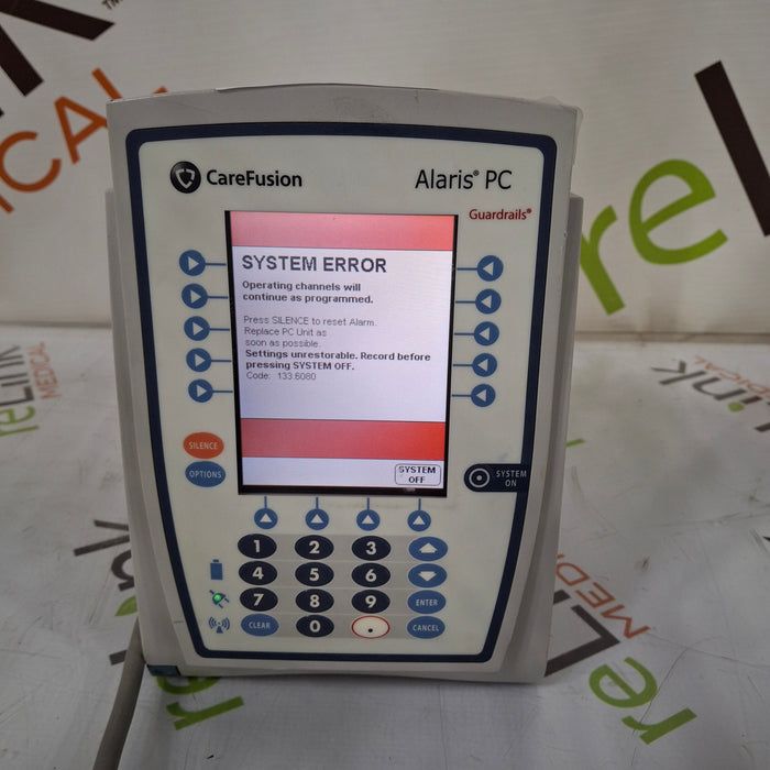 CareFusion Alaris 8015 Small Screen POC Infusion Pump