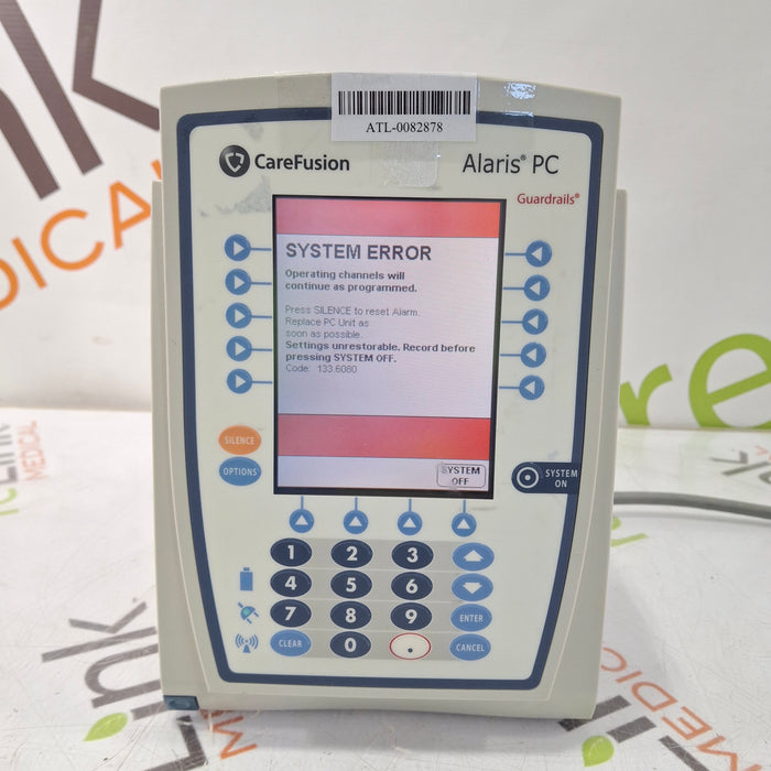 CareFusion Alaris 8015 Small Screen POC Infusion Pump