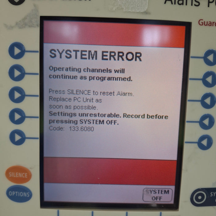 CareFusion Alaris 8015 Small Screen POC Infusion Pump