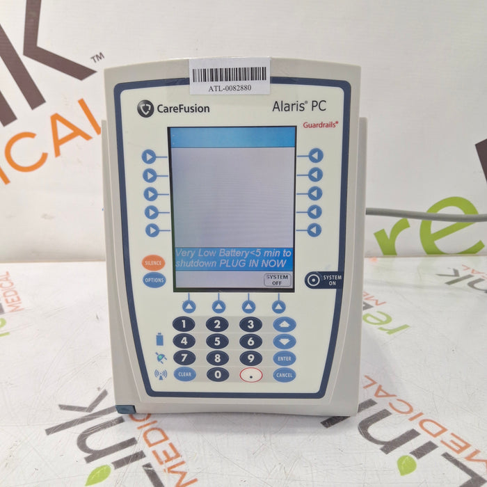 CareFusion Alaris 8015 Small Screen POC Infusion Pump