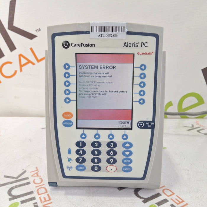 CareFusion Alaris 8015 Small Screen POC Infusion Pump