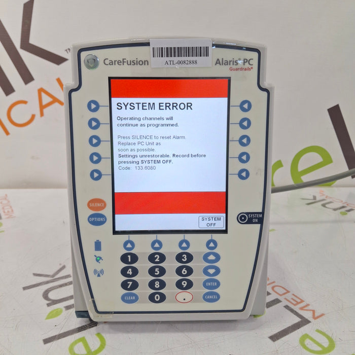 CareFusion Alaris 8015 Large Screen POC Infusion Pump