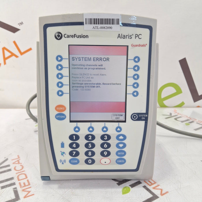 CareFusion Alaris 8015 Small Screen POC Infusion Pump