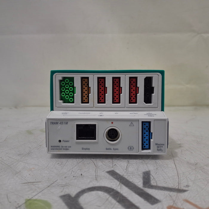 GE Healthcare TRAM 451M Multiparameter Module - Masimo SpO2