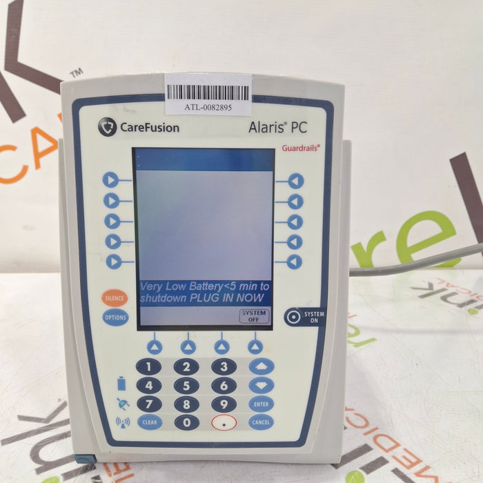 CareFusion Alaris 8015 Small Screen POC Infusion Pump