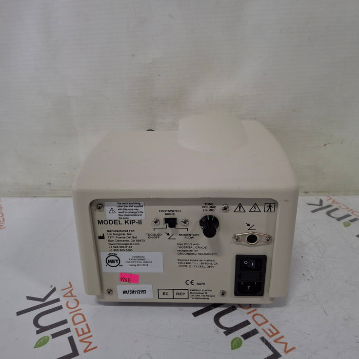 HK Surgical, Inc KIP-II-RS Infiltration Pump