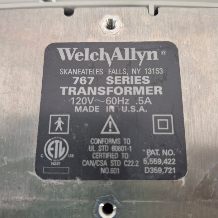 Welch Allyn 767 Series Transformer without Heads