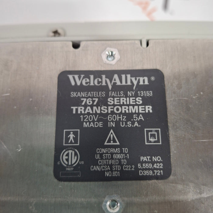 Welch Allyn 767 Series Transformer without Heads