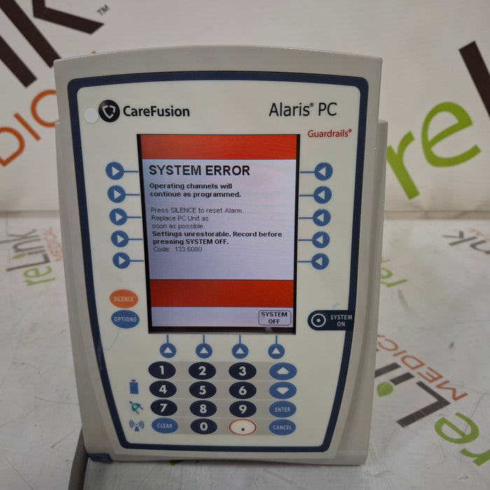 CareFusion Alaris 8015 Small Screen POC Infusion Pump