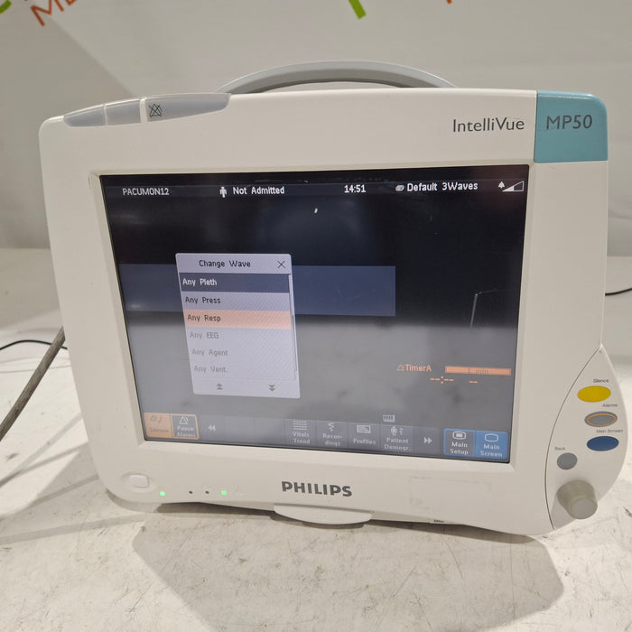 Philips IntelliVue MP50 Patient Monitor