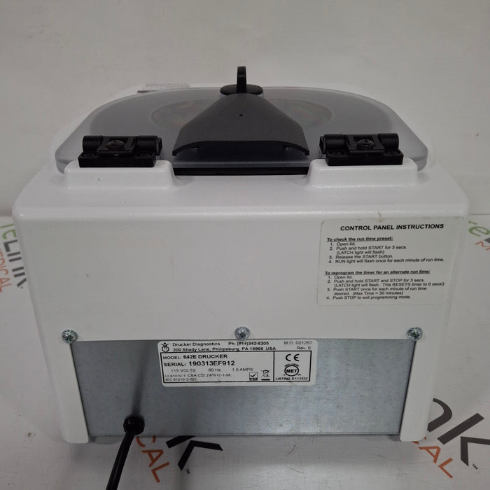 Drucker Diagnostics 642E Centrifuge