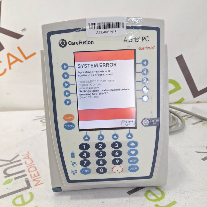 CareFusion Alaris 8015 Small Screen POC Infusion Pump