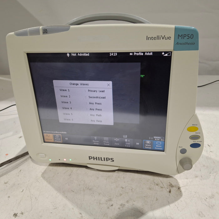 Philips IntelliVue MP50 - Anesthesia Patient Monitor