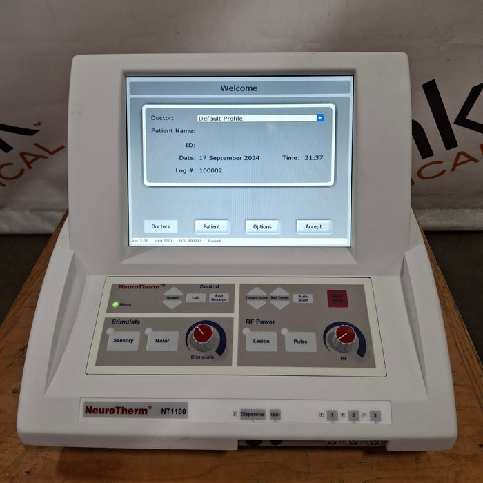 NeuroTherm NT1100 RF Generator