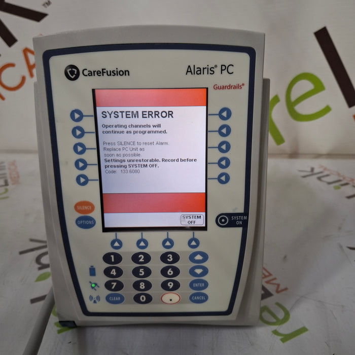 CareFusion Alaris 8015 Small Screen POC Infusion Pump