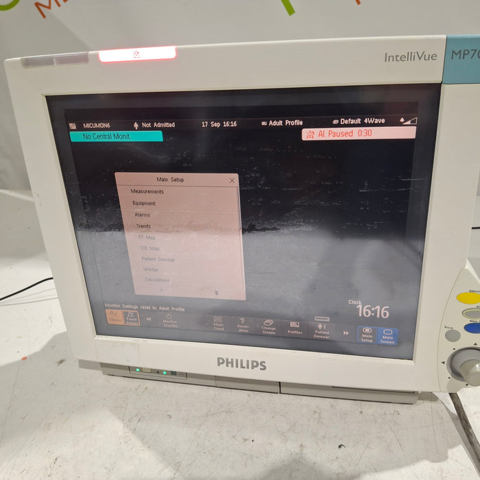 Philips IntelliVue MP70 Patient Monitor